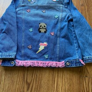 Medium wash denim jacket